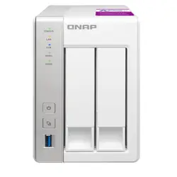 QNAP TS-231P2 2-bay diskless nas, SATA расширения, 1G памяти, 2 года гарантии