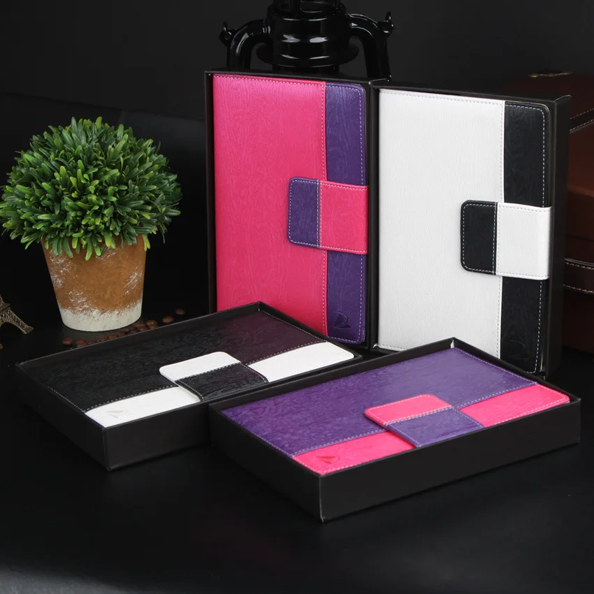 Mini Hardcover A5 Faux Leather Notebook Luxury Personal Dairy Planner