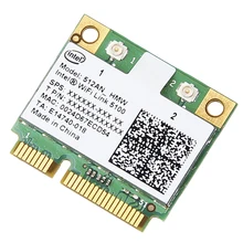 Двухдиапазонная беспроводная карта 300 Мбит/с для Intel Wifi 5100 512AN_HMW 802,11 a/g/n 300M Mini PCI-e Wlan адаптер для ноутбука 2,4G/5 Ghz