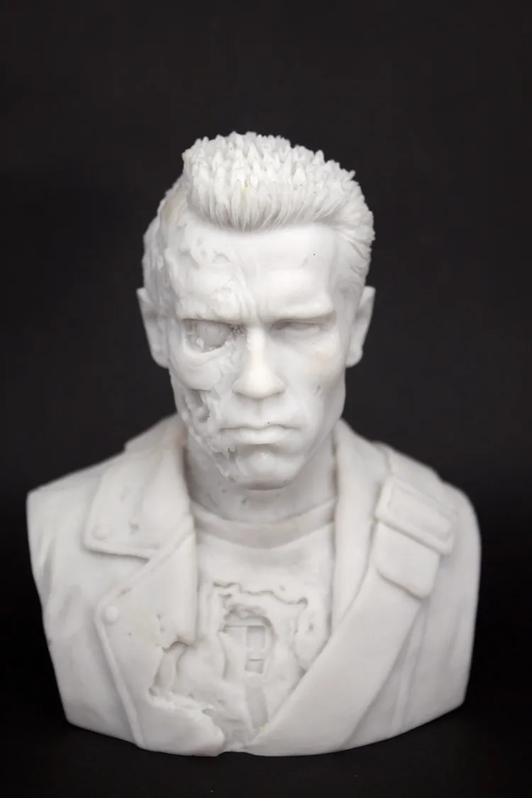 Resin Kits 1 10 Scale Scale terminator Arnold Schwarzenegger high 12cm width 10cm Figure Resin Model