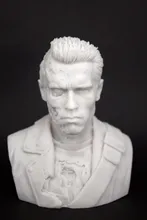 Resin Kits 1 10 Scale Scale terminator Arnold Schwarzenegger high 12cm width 10cm Figure Resin Model