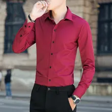 Мужская деловая офисная рубашка, однотонная, с длинными рукавами, большие размеры 8XL 9XL 10XL, Осенние, большие размеры 12XL 14XL, деловые, синие, новые рубашки