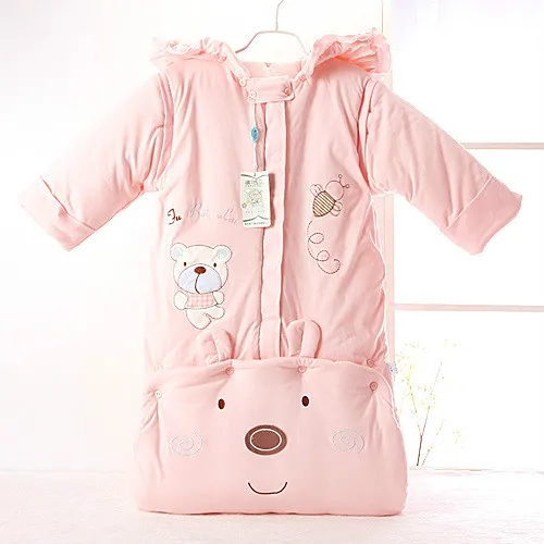 

Autumn Winter Cartoon Newborn Baby Sleeping Bag Thickening Infant Soft Sleeping Sack Anti Kick Quilt Blanket Sleep Bags