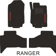 Специальные ковры без запаха водонепроницаемые резиновые автомобильные коврики для правого рулевого управления RHD Ford Ranger