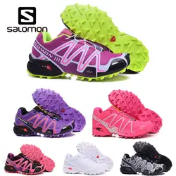 Salomon Скорость Крест 3 CS для женщин Сверхлегкий дышащий кроссовки открытый бег обувь для прогулок высокое качество спортивные
