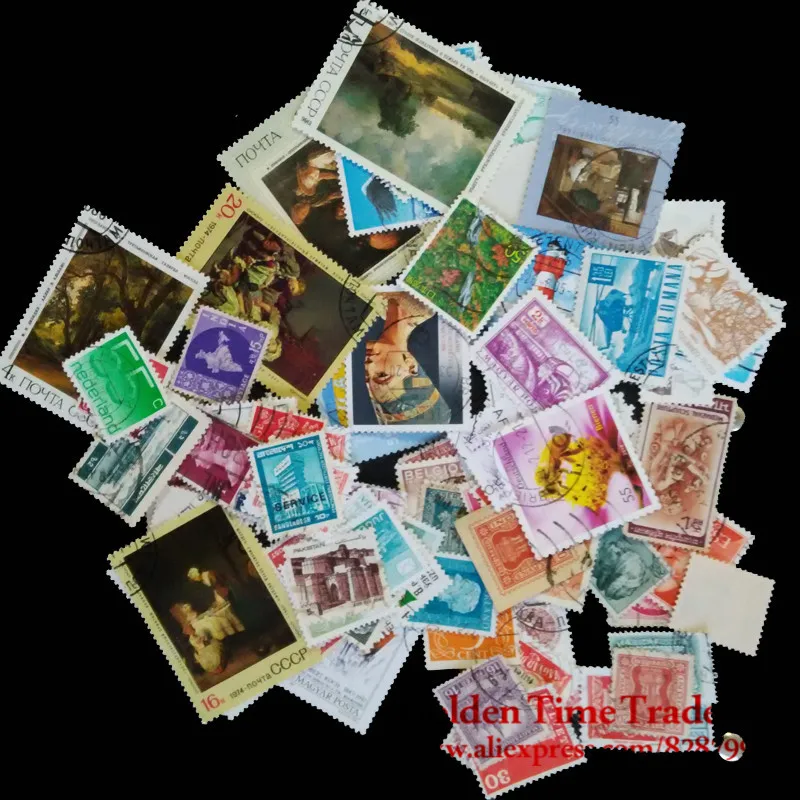 100 шт./лот почтовых марок хорошее состояние используется с почтовой марки почтовые от всех во всем мире для сбора подарок