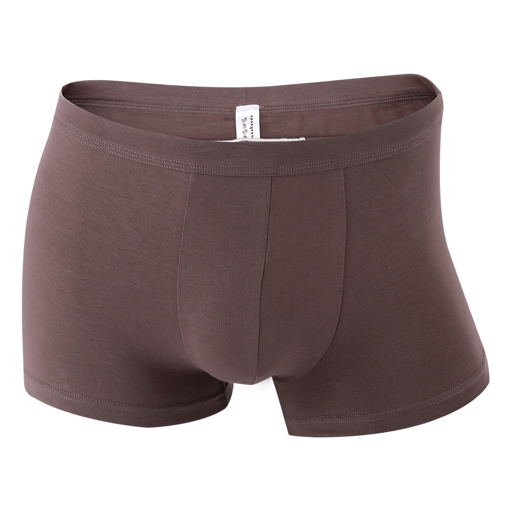 

Haodahaoda Male Panties Cotton Men's Underwear Boxers Breathable Man Boxer Solid Underpants Comfortable Brand Shorts