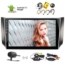 10.1” Android 7.1 Car Stereo 2 Din In Dash Bluetooth Radio GPS+free 3D map+Wireless Rearview Camera for Nissan Sylphy 2016 2017