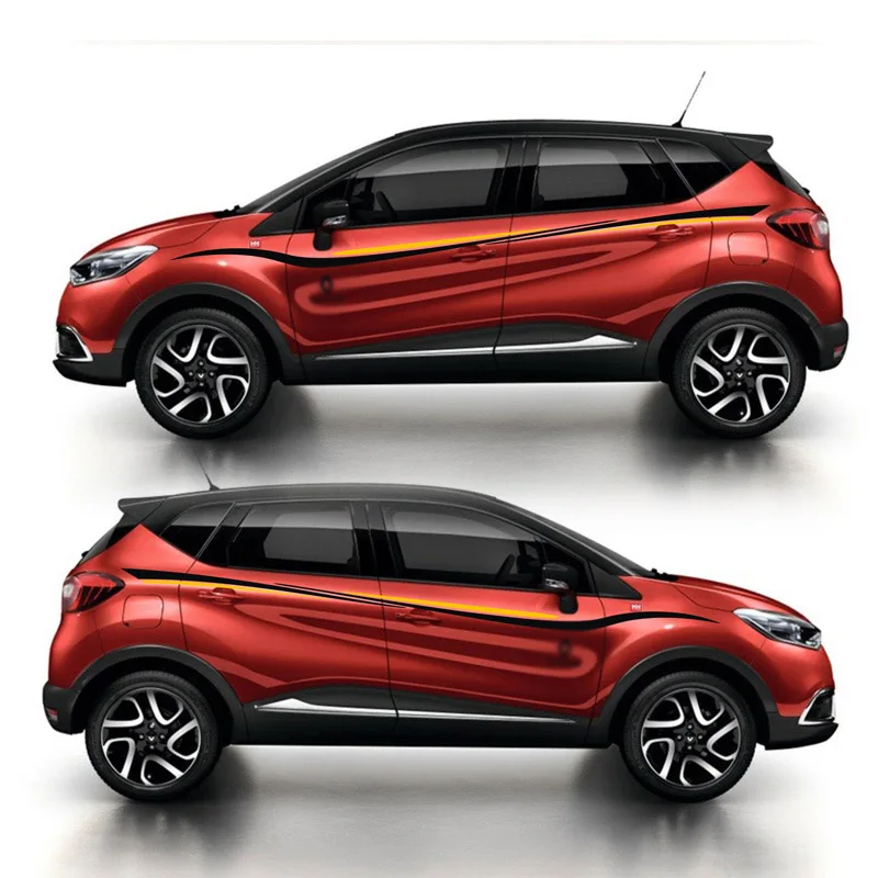 Автостайлинг TAIYAO Спортивная Автомобильная наклейка для Renault Captur TCe190 Mark Levinson