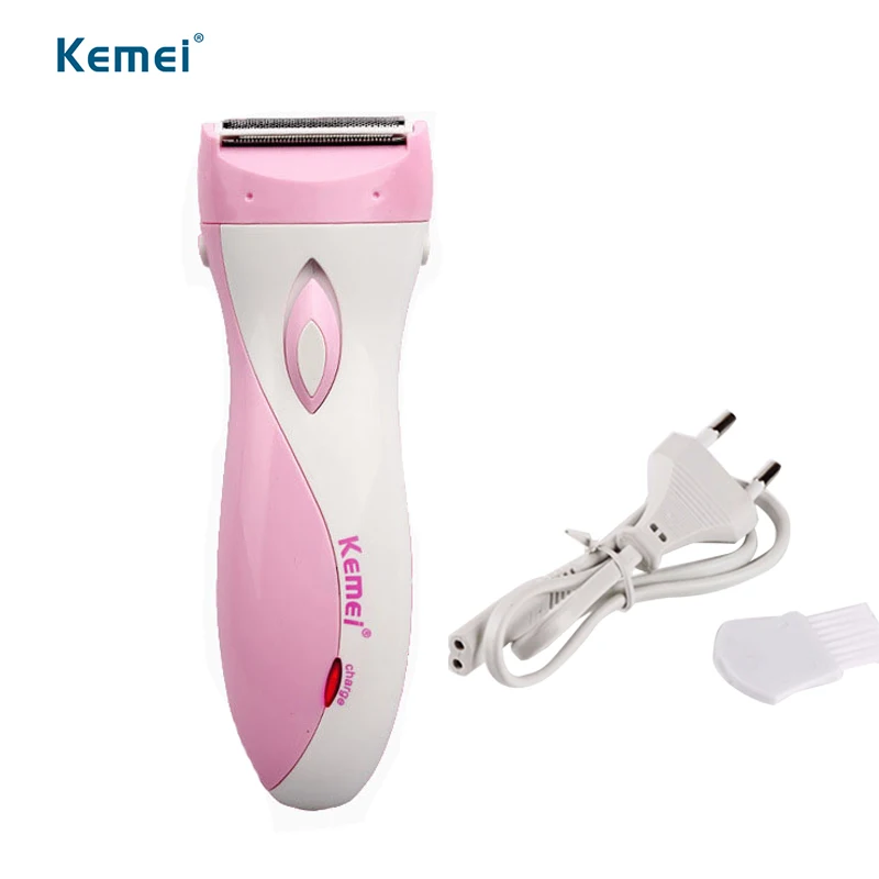 Kemei 3018 New Rechargeable Hair trimmer lady shaver washable hair