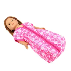 2 предмета/комплект Кукла интимные аксессуары = 1X спальный мешок + 1 х Рюкзак для 18 дюймов Reborn Baby Doll Америка Девушка Куклы нашего поколения