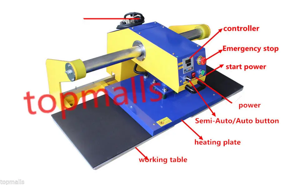 

Air Automatic Heat Press Machine for T shirts, cloth, mouse pads, phone cases