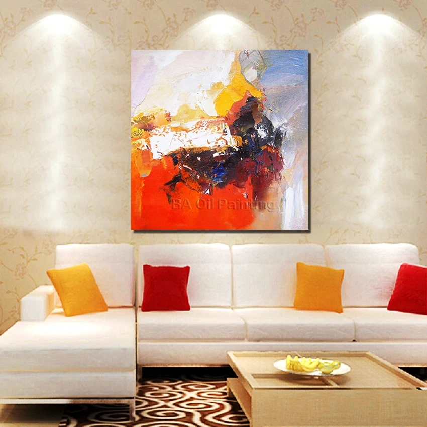 Handpainted Wall Art Abstract Oil Painting Art Home Decor Canvas Art