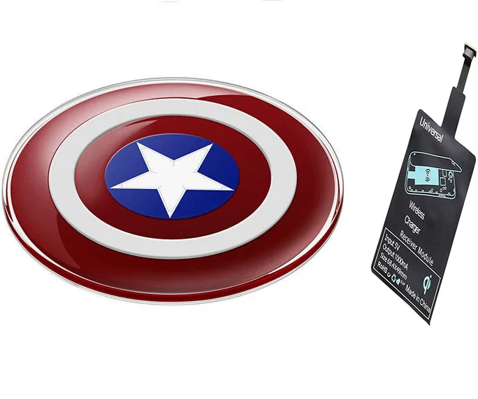 

Universal Qi Wireless Charging Kit Charger Adapter Receptor Pad Coil Receiver For iPhone XS Max XR X 8 For Samsung S9 S8 S7