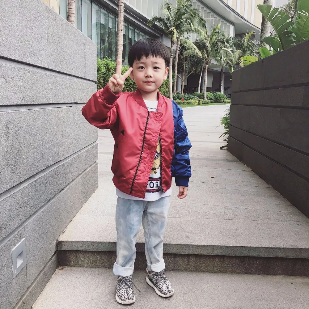 

In Stock Spring Autumn Boy Girl Coats Toddler Boys Blazer Jacket