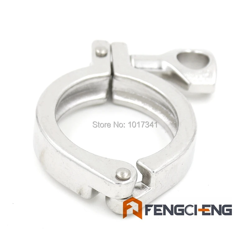 

1.5" Tri-Clamp, Stainless Steel 304, 3A Standard, Homebrew Clover Fitting