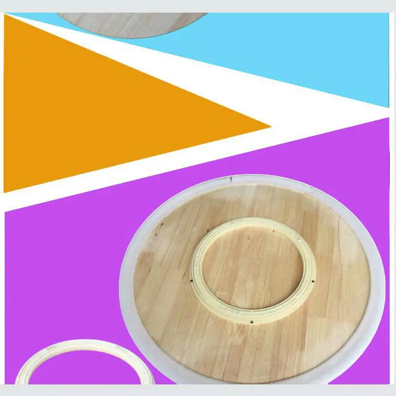 wood lazy susan dining table turntable lazy susan solid_0010