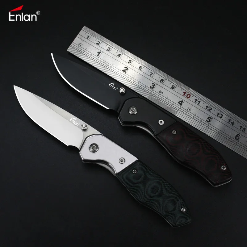 Enlan M022 складной Ножи 8Cr13Mov лезвие Micarta Ручка EDC Карманный | Инструменты