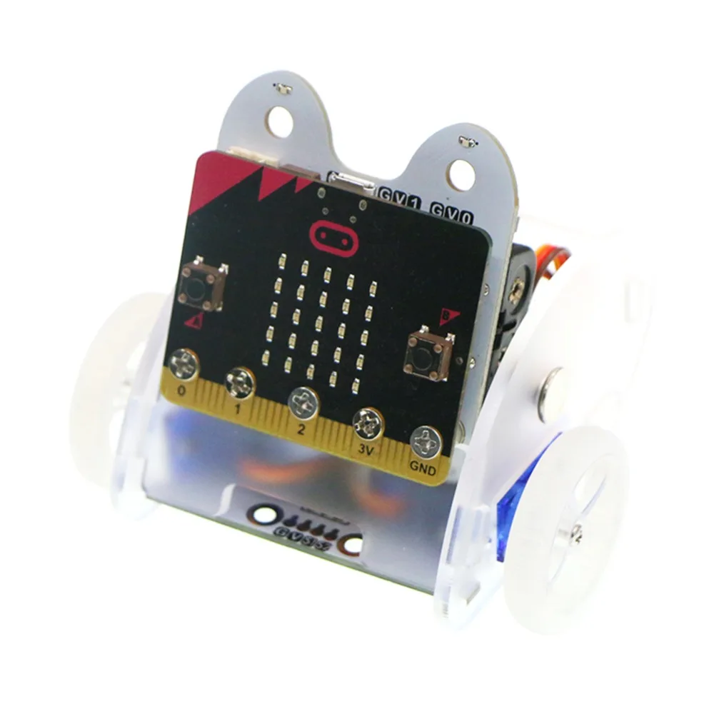 Кольцо: бит кольцо автомобиль V2 для Micro:bit образовательный умный робот комплект DIY