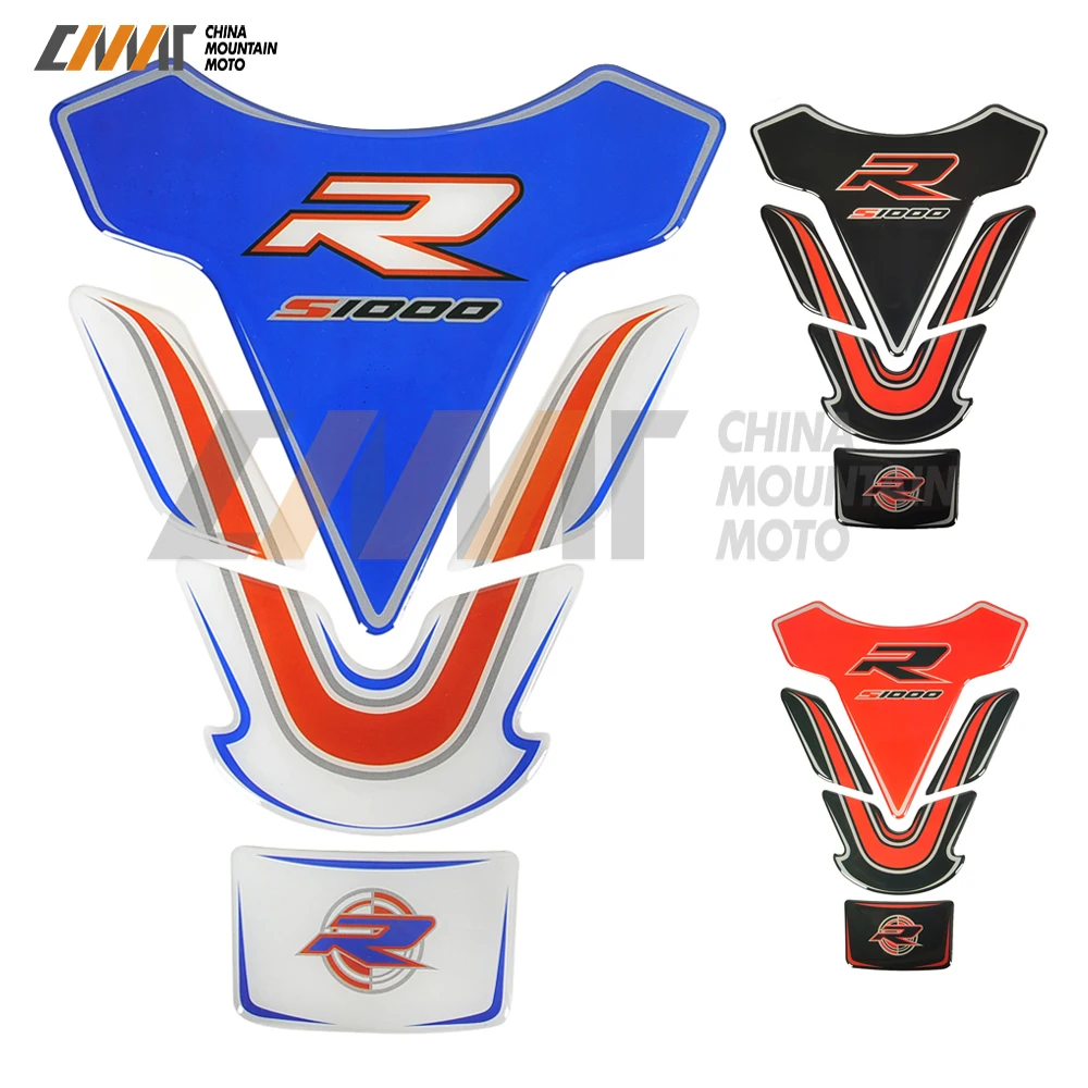 

New Motorcycle Motocross Tank Pad Protector Decal Sticker Case for BMW S1000R S1000RR S1000XR S1000 Tankpad