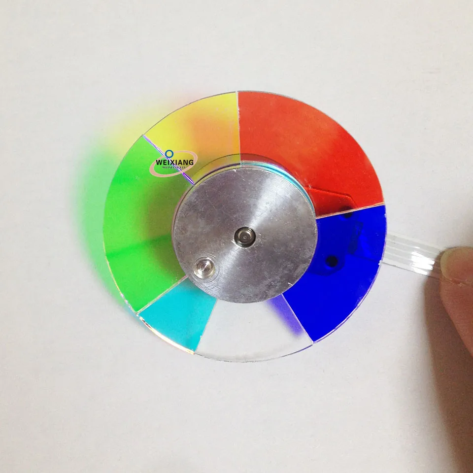 

Projector Color Wheel For Optoma A682ST, A782ST, DN246 Color Wheels,6 segments 40mm
