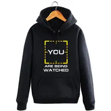 Mujer y hombre Persona de Interés Cosplay fleece con capucha con sombrero traje unisex ropa outwear traje adulto