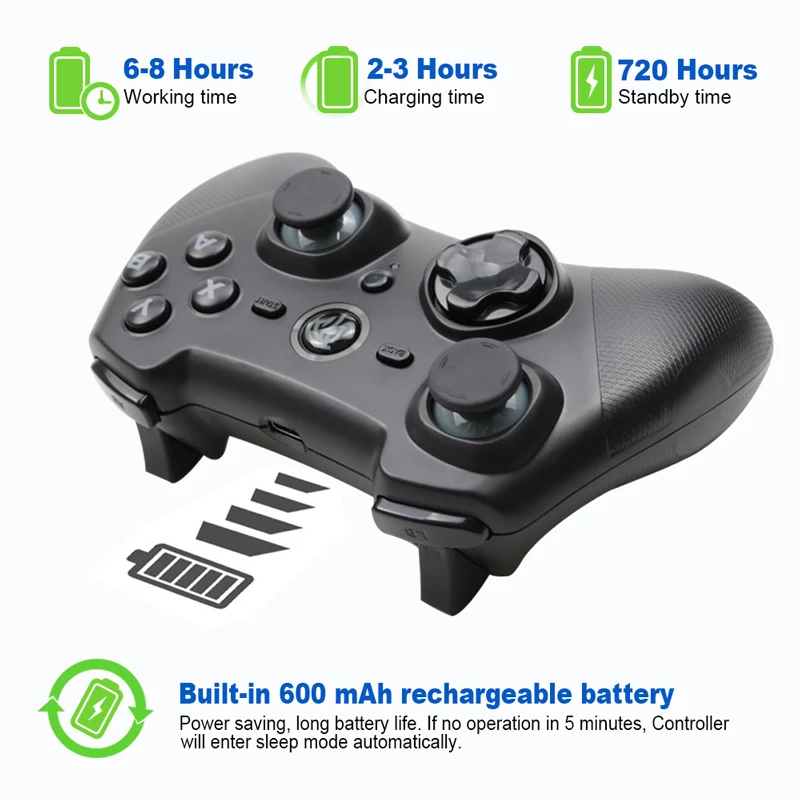 ESM 9101 2 4G беспроводной геймпад для ПК Windows XP/10/7/8 PS3 ТВ приставки Android смартфона