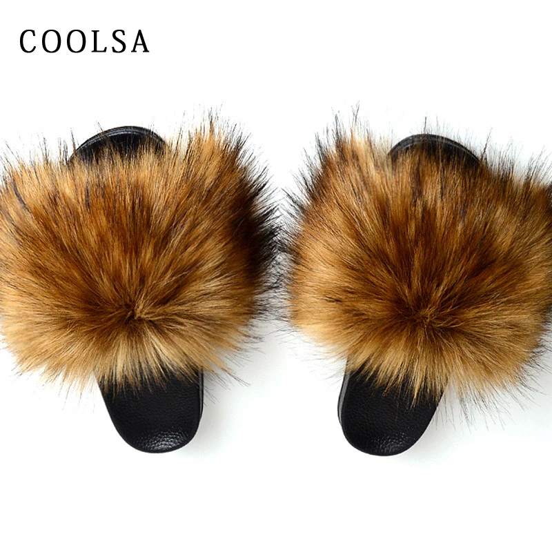 aliexpress fur slippers