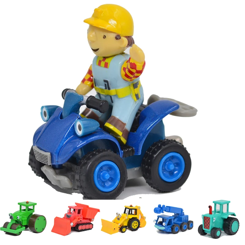 

BOHS Bob Genuine Metal Alloy the Builder Scoop Muck Roley Diecast Action Figures Toys for Kids