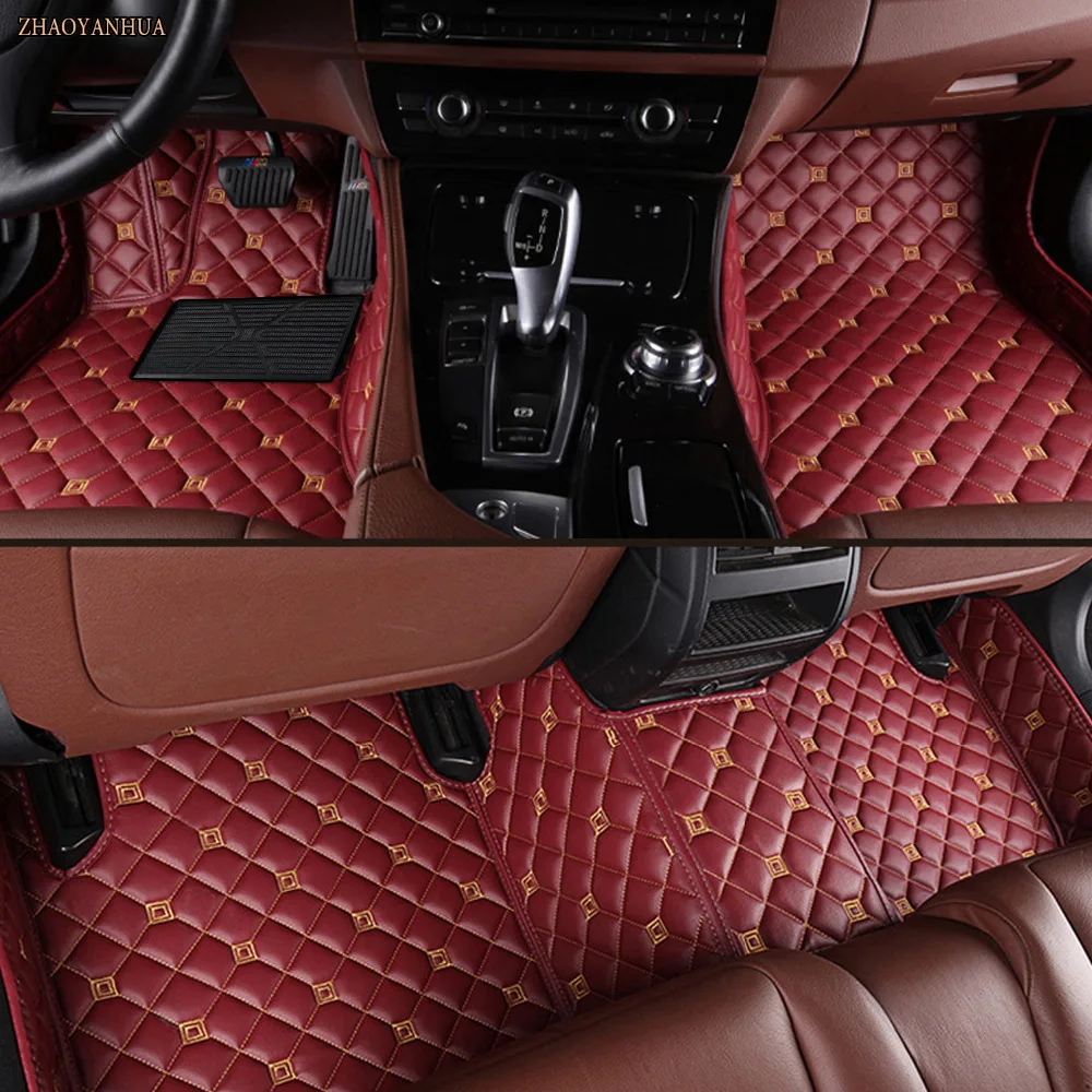 

ZHAOYANHUA Car floor mats for Buick Enclave Encore Envision LaCrosse Regal Excelle XT 5D car-styling carpet floor liner