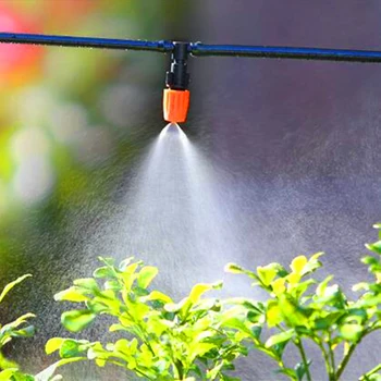 

50pcs Garden Tools Plant Lawn Irrigation Farmland Watering Dripper Sprayer Sprinkler 4/7 mm hose connectionFlowers conservation