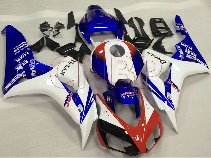 Фитиль для мотоцикла Honda Cbr1000 RR 2006-2007 белый красный фитиль CBR1000 06 CBR1000RR | Автомобили