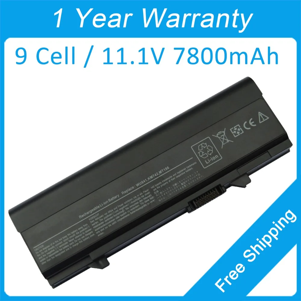 New 9 cell 7800mah laptop battery for dell Latitude E5550 E5500 E5510