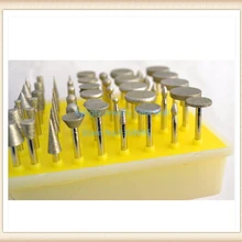 Алмазные зубные боры 50 шт инструмент для полировки ювелирных изделий набор алмазных боров