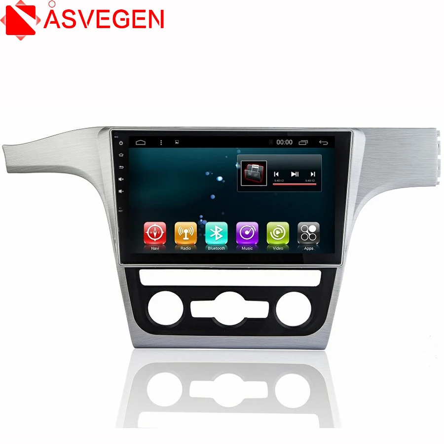 Asvegen 10 2 &quotAndroid 7 1 для Volkswagen Passat 2011 четырехъядерный автомобильный Радио Bluetooth