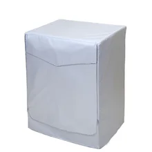 Полиэфирный чехол для стиральной машины, водонепроницаемые чехлы для машин, пыленепроницаемый солнцезащитный чехол для сушки, серебряное покрытие для домашнего белья