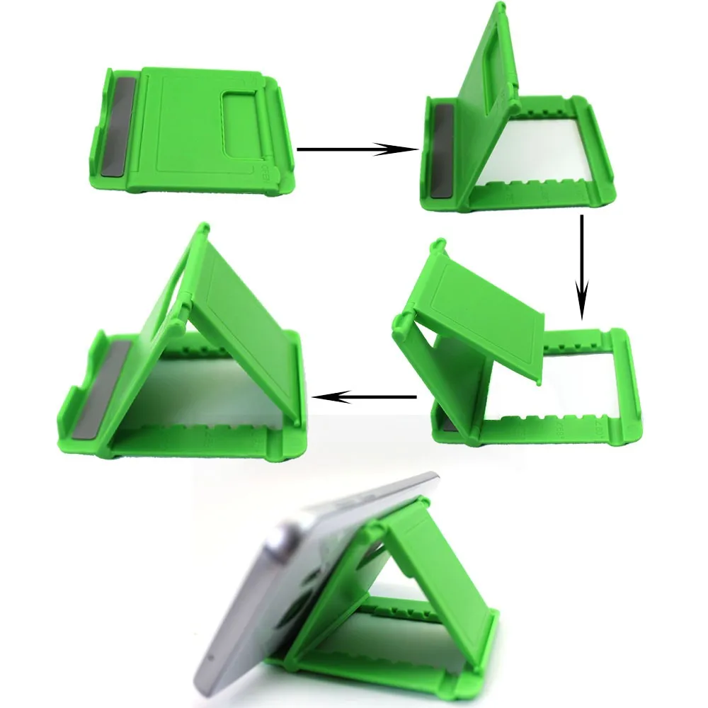 

Universal Folding Table cell phone support Plastic holder desktop stand for your phone Smartphone & Tablet phone holder car