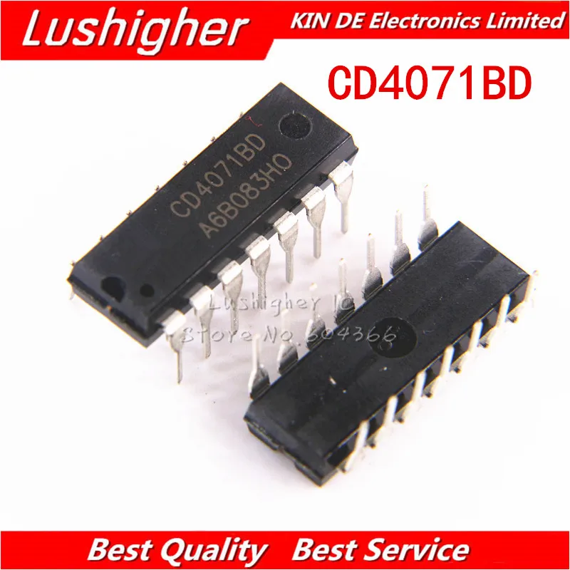 

10PCS CD4071BE CD4071BD DIP CD4071 DIP14 new original IC