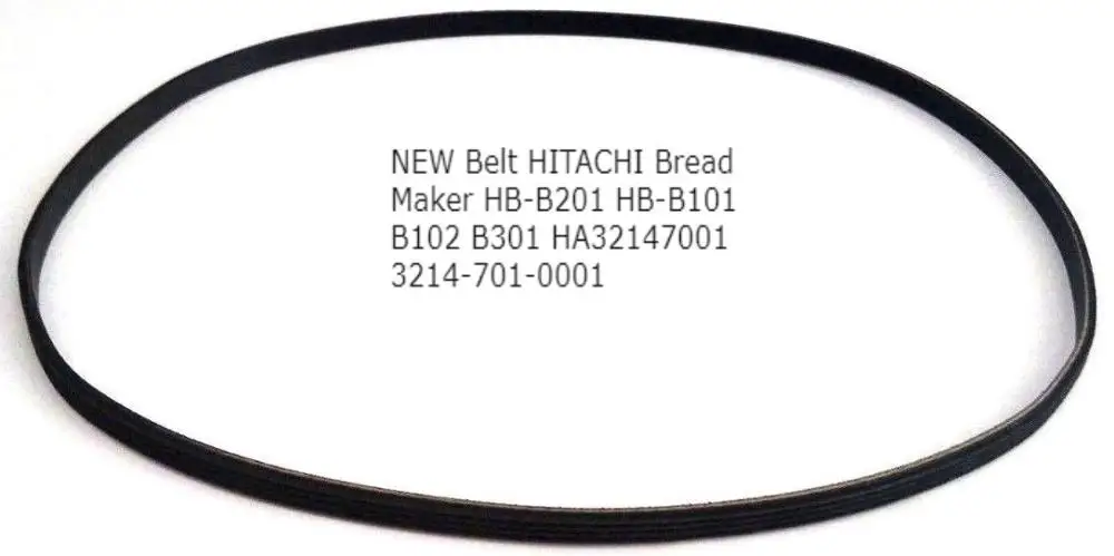 Ремень для экскаватора HITACHI хлебопечка HB-B101 HB-B201 HB-B301(ременный# HA32147001 3214-701-0001