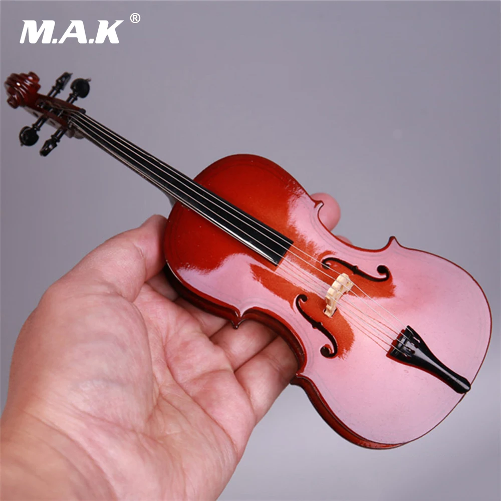 20 CM Long 1/6 Scale Cello Models Scene Tools For 12 Inches Figures