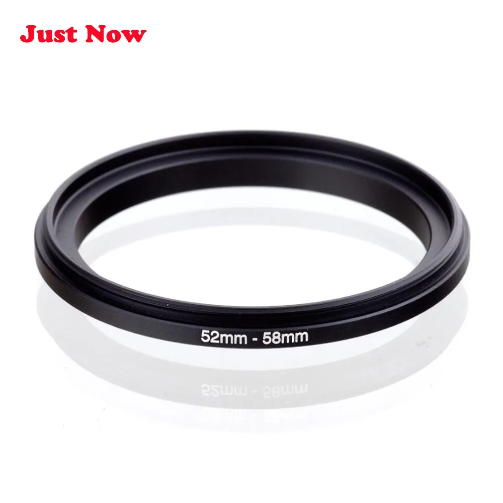 

JUST NOW High-quality 2PCS 52mm to 58mm Male to Male Macro Reverse Coupling Ring Adapter for Lens Mount for Extension Tubes Adap