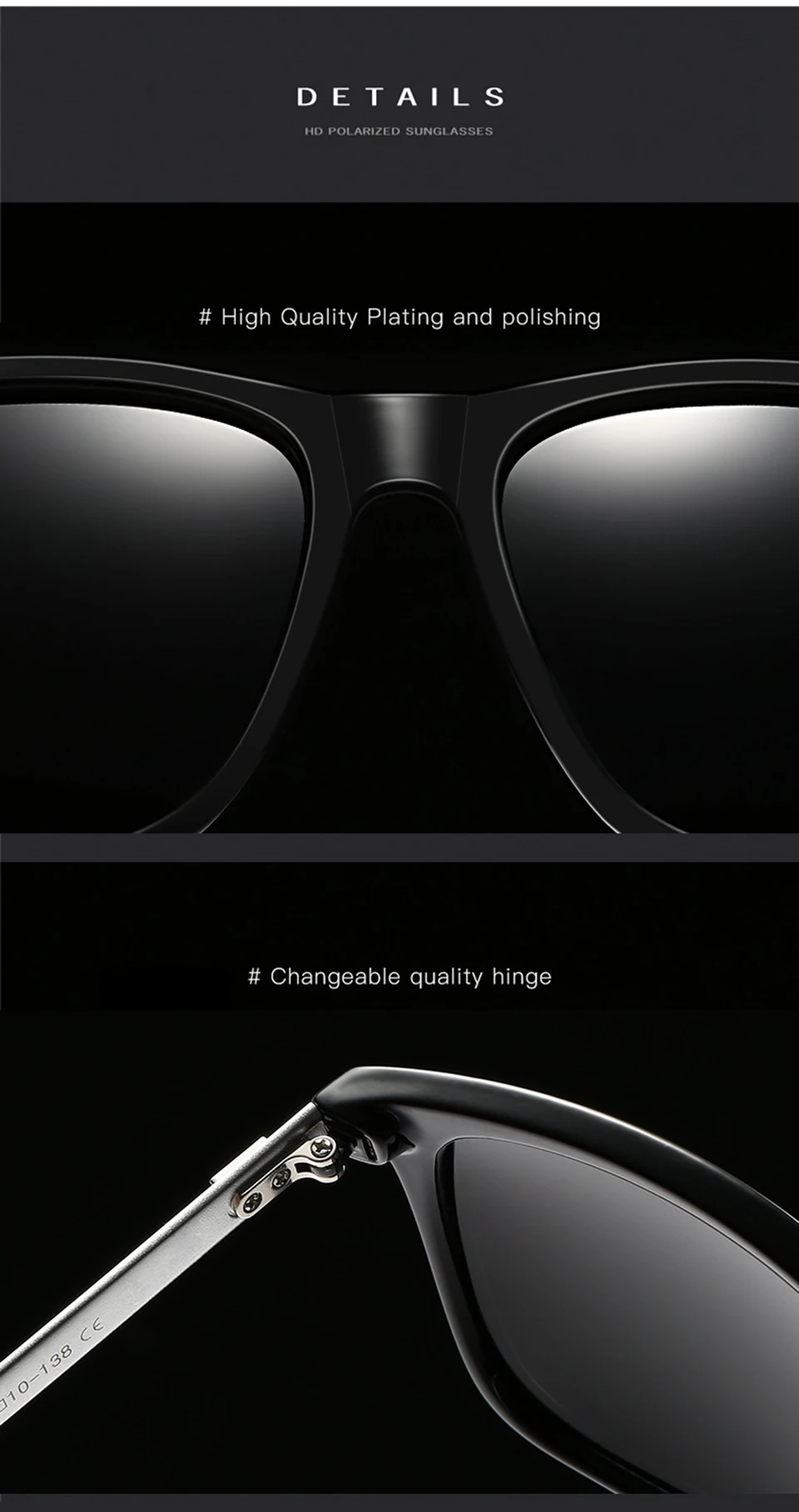 ELITERA фирменный дизайн алюминиевая оправа магния мужские солнцезащитные очки поляризованные линзы для вождения УФ Защита женские солнцезащитные очки