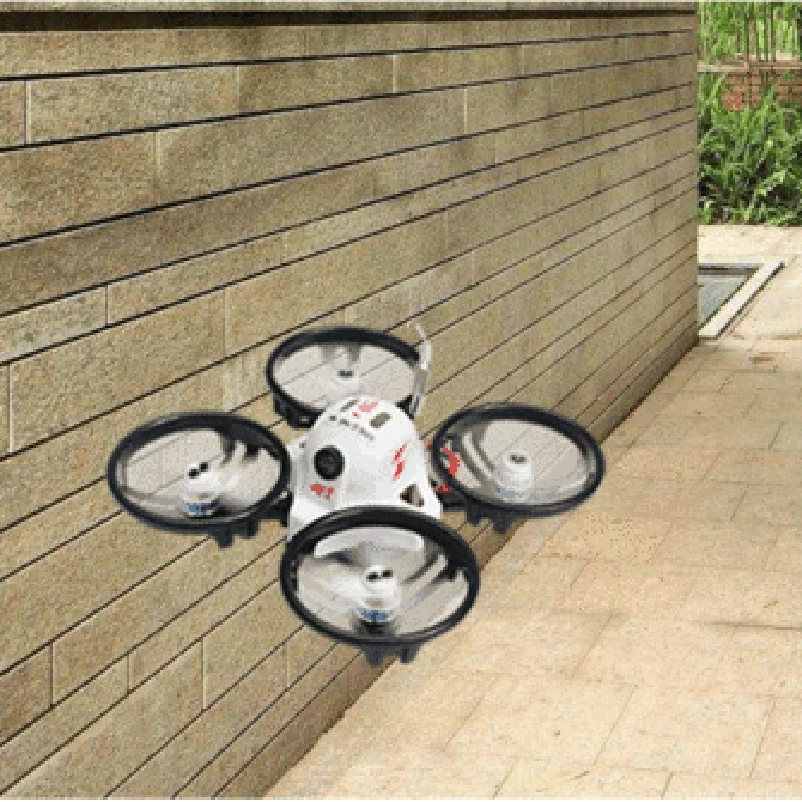 JMT ET125 гоночный Дрон PNP бесщеточный FPV RC мини Квадрокоптер с приемником Frysky