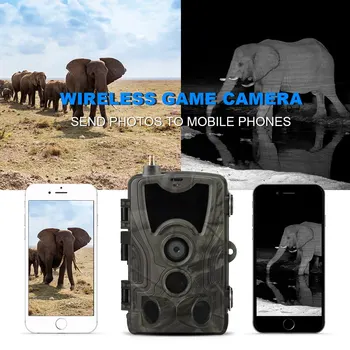 

# 16MP 4G Photo Trap Trail Camera Night Vision Hunting Camera Outdoor Scouting Camera PIR Sensor Infrared 65ft 0.3s Trigger IP65