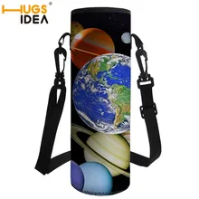 HUGSIDEA космическая галактика бутылка для воды рукав, переносной Неопреновый Изолированный чехол для бутылки воды рукав сумка держатель