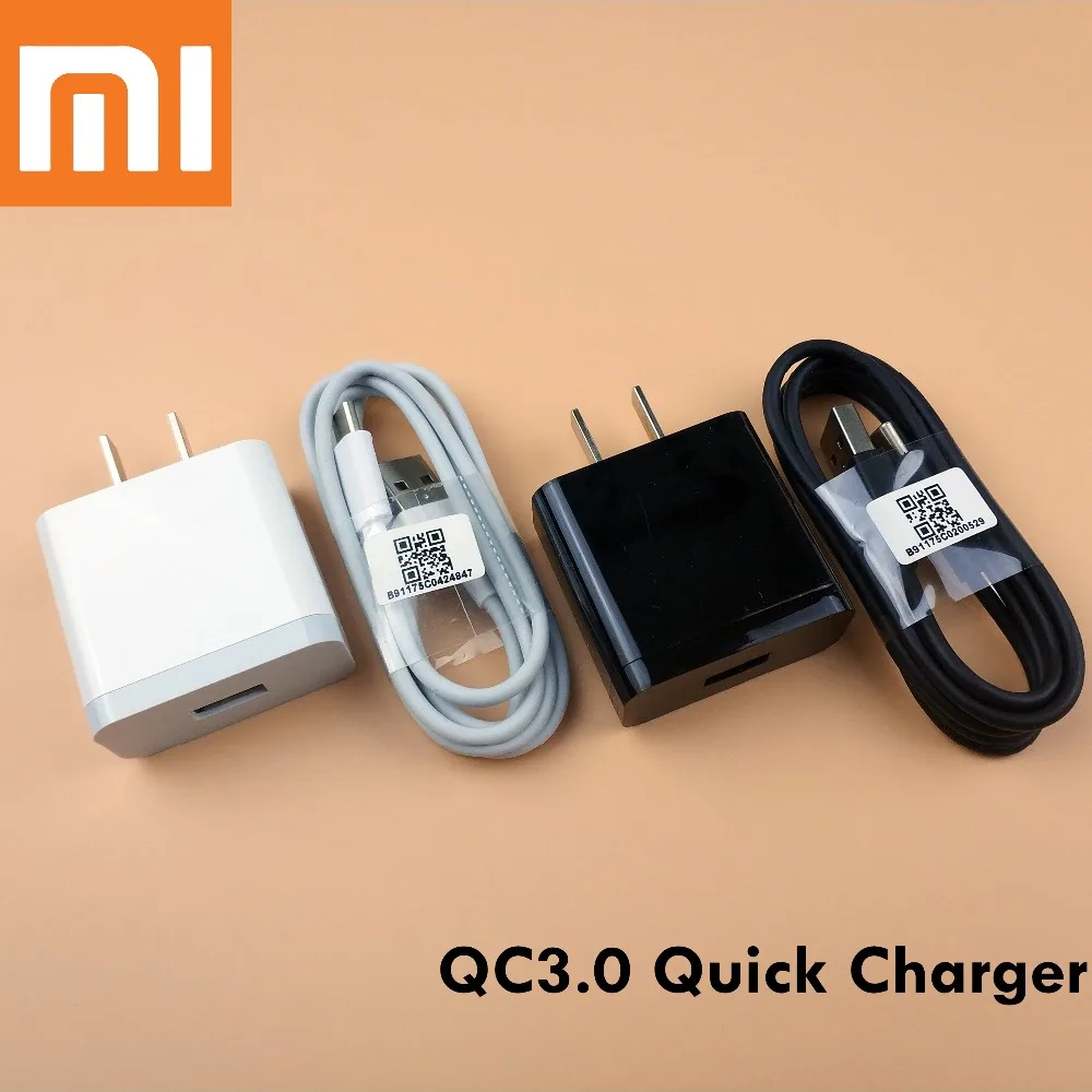 

Original Xiaomi Mi A2 QC3.0 Charger Usb type-c 12V=1.5A Quick Fast Wall Charge plug adapter For Mi 8 6 A2 A1 Max 3 2 mix 3 2s 2