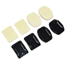 Top Quality Action Cam Accessories 2 Pcs Square Base and 2 Pcs Oval-shaped Base With Double-sided Adhesive Sticker for SJCAM Cam