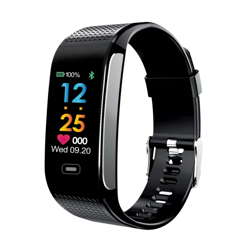 

CK18S Color Screen Smart Band Fitness Bracelet Tracker Pedometer Wristband Blood Pressure Heart Rate Wrist FOR Android& Iphone