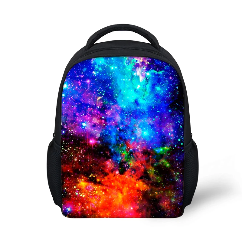 

FORUDESIGNS New Cool Vivid Starry Sky Printing Mini Backpack For Boys And Girls Student Bags Children Daily Schoolbag Or Travel