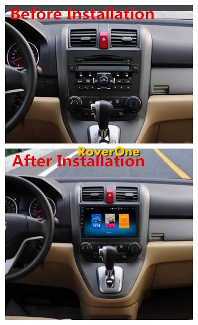 Cheap RoverOne For Honda For CRV For CR-V 2006 - 2011 Android 9.0 Octa Core Car Multimedia Styling Accessories Tuning Auto Spare Parts 4